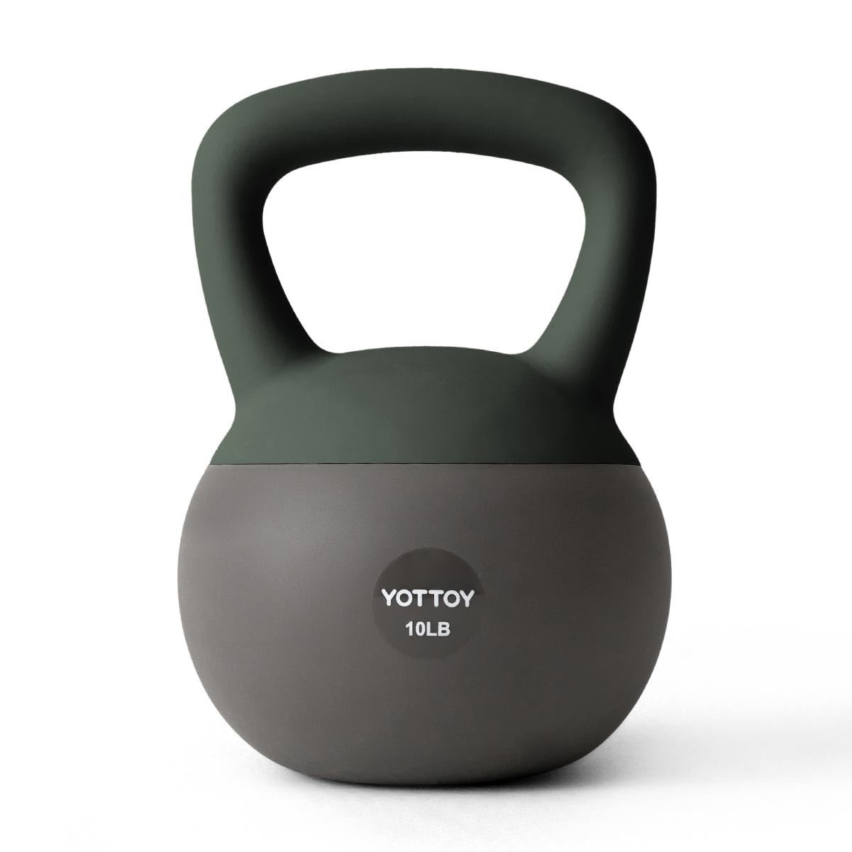 YOTTOY QuietGrip 10 lb Kettlebell