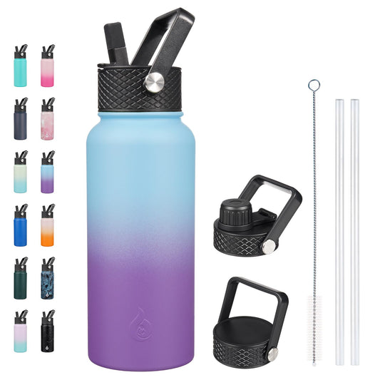 Ocean Dream 32oz Triple-Lid Insulated Bottle