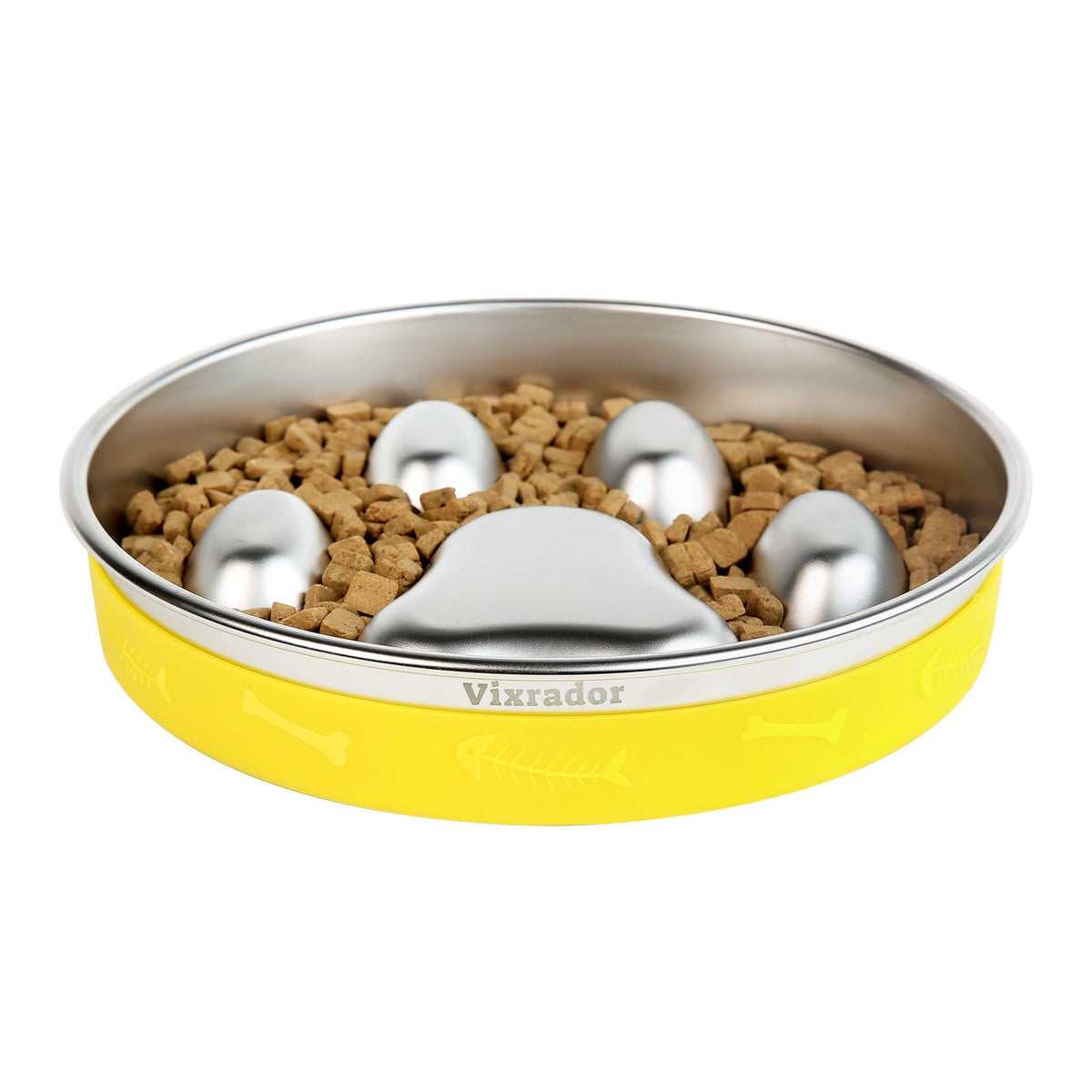 Slow Feeder Dog Bowls Stainless Steel